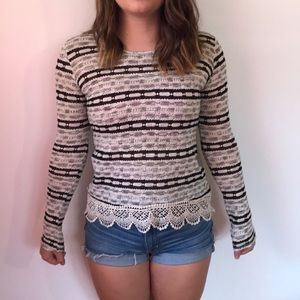 Striped sweater